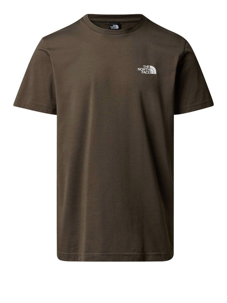 T-shirt The North Face Simple Dome Uomo - Verde