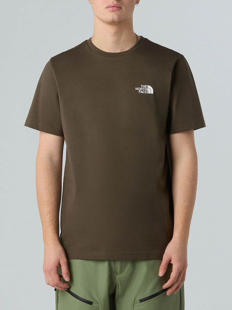 T-shirt The North Face Simple Dome Uomo - Verde