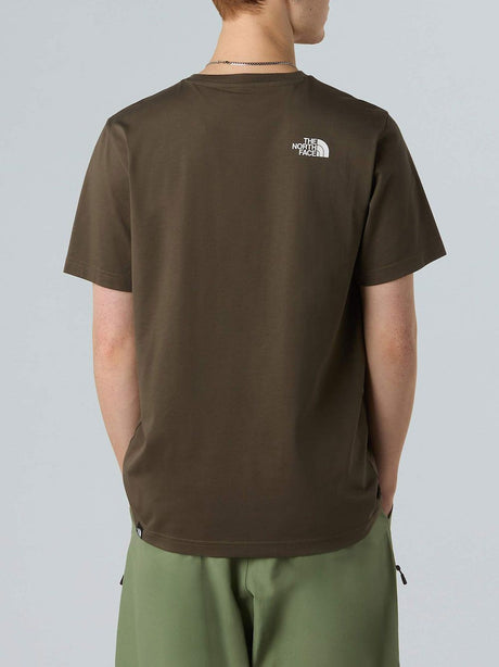 T-shirt The North Face Simple Dome Uomo - Verde