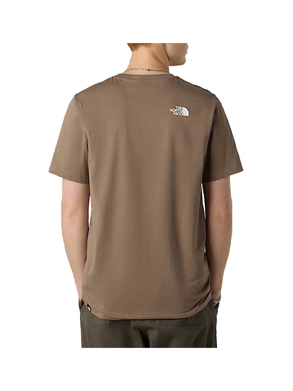 T-shirt The North Face Simple Dome Uomo - Marrone
