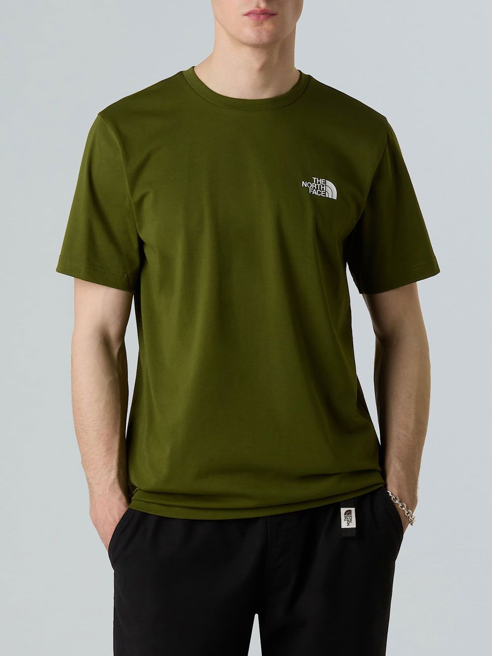 T-shirt The North Face Simple Dome Uomo - Verde