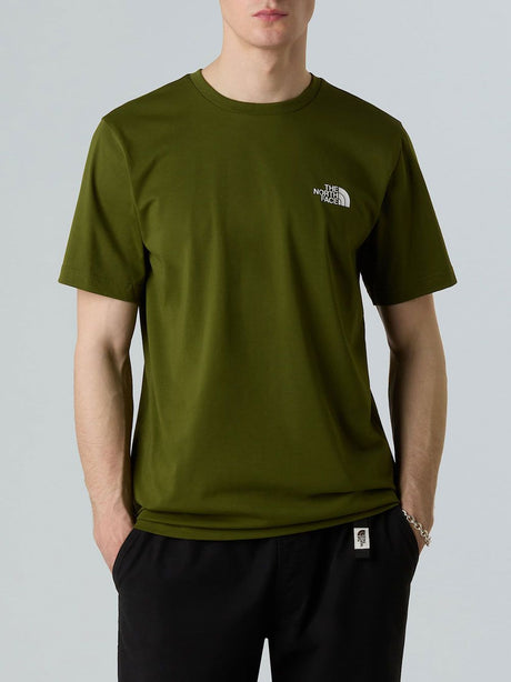 T-shirt The North Face Simple Dome Uomo - Verde