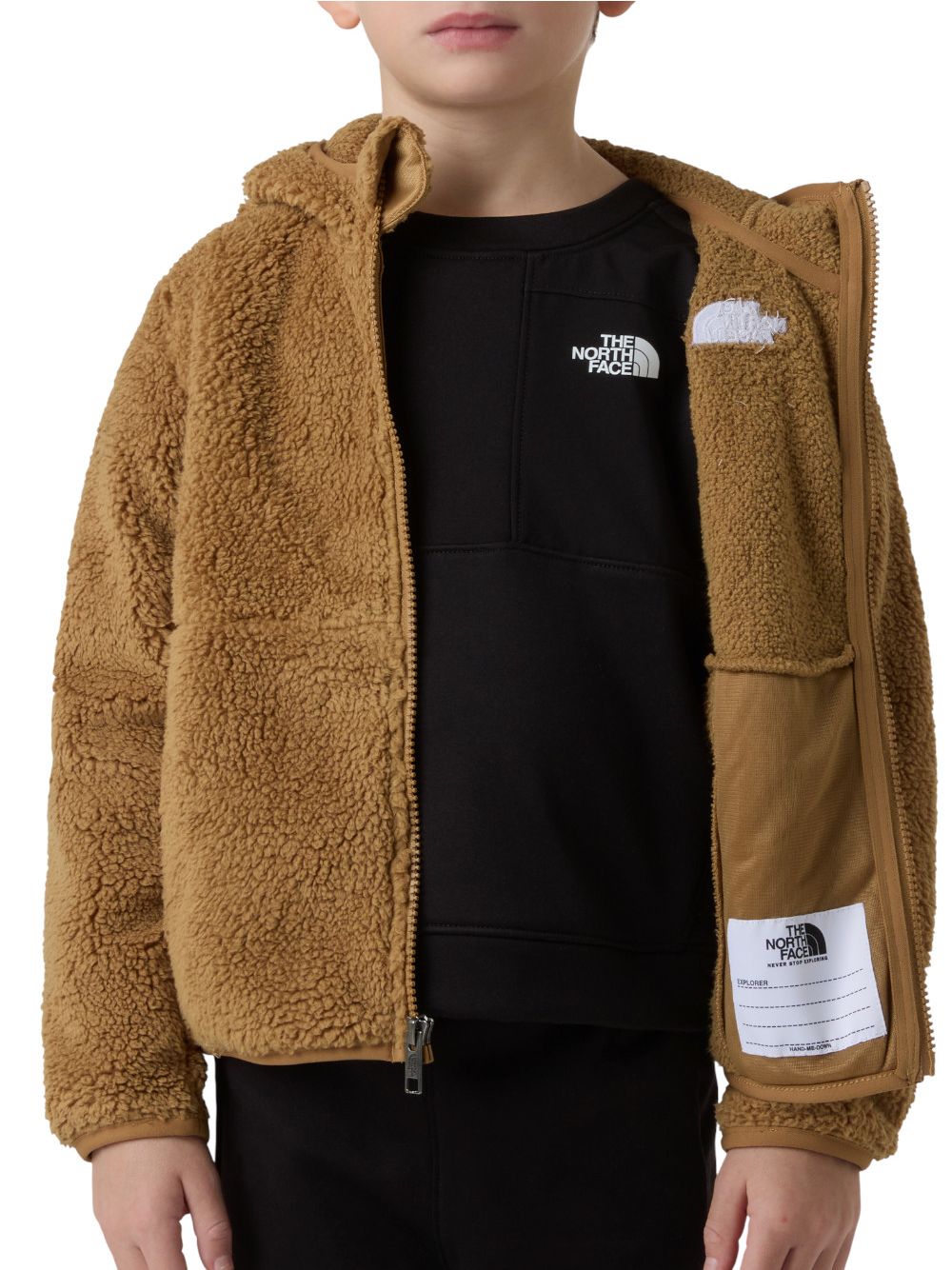 Felpa The North Face Unisex Bambino - Marrone