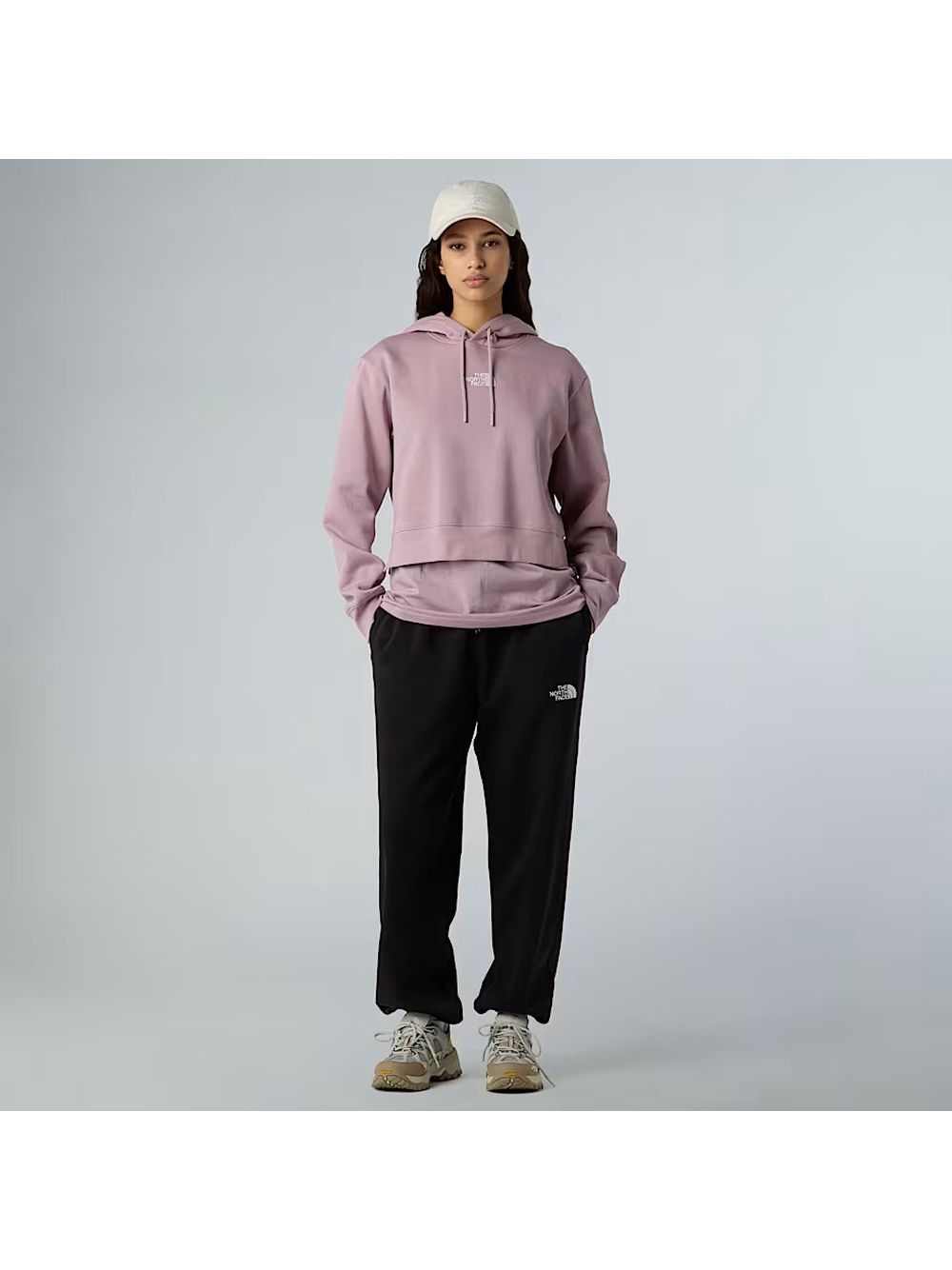 Felpa The North Face Essential Donna - Lilla