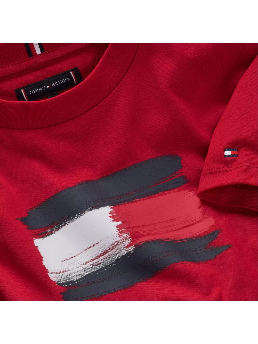 T-shirt Tommy Hilfiger Bambino - Rosso