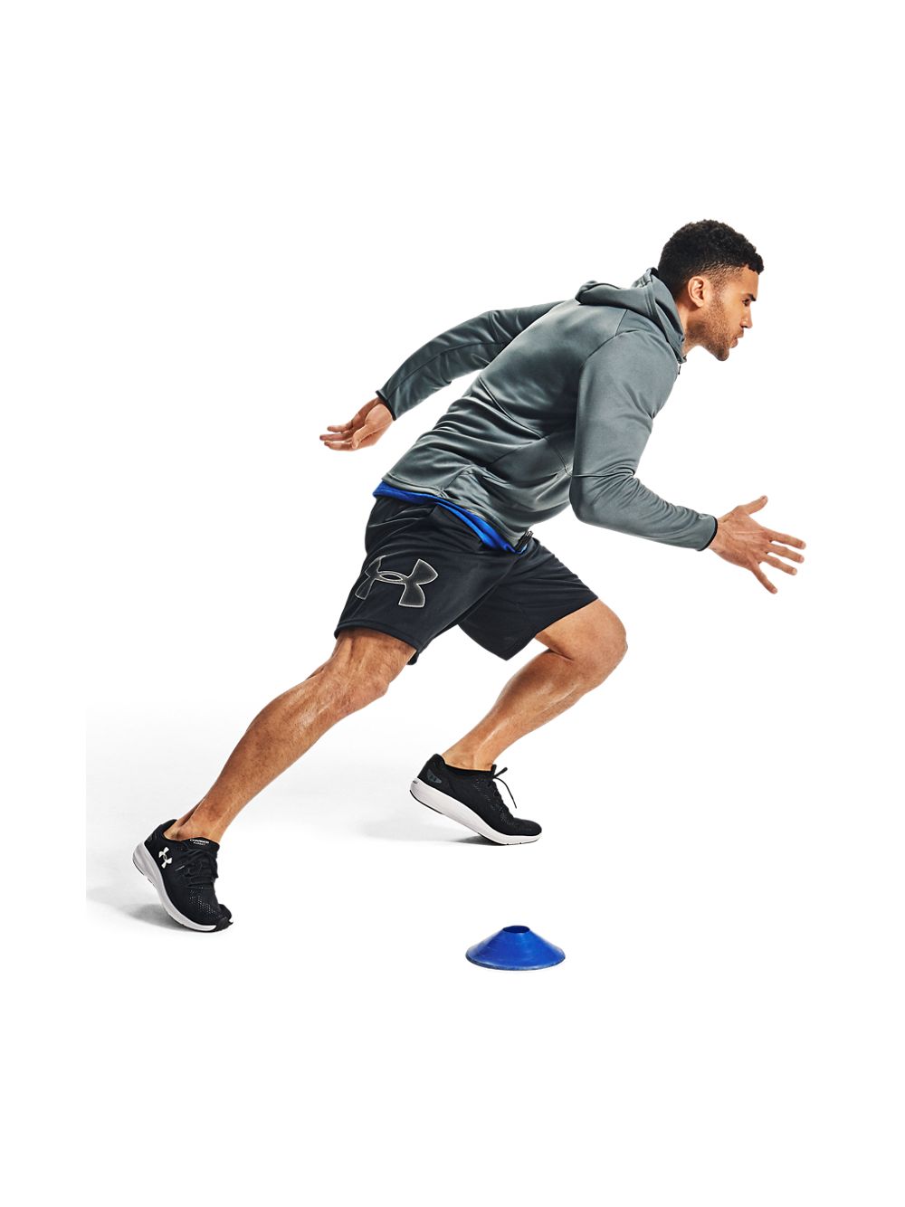 Pantaloncino Sportivo Under Armour TECH GRAPHIC Uomo - Nero