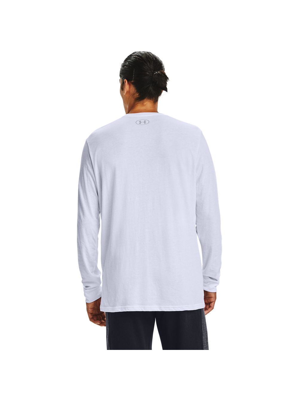 T-shirt Under Armour SPORTSTYLE LEFT CHEST LS Uomo - Bianco