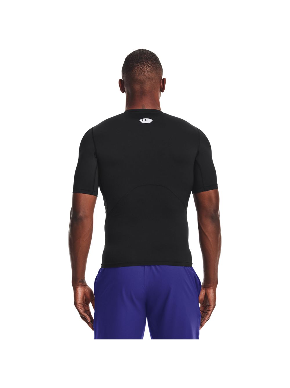 T-shirt Sportiva Under Armour HG ARMOUR COMP SS Uomo - Nero