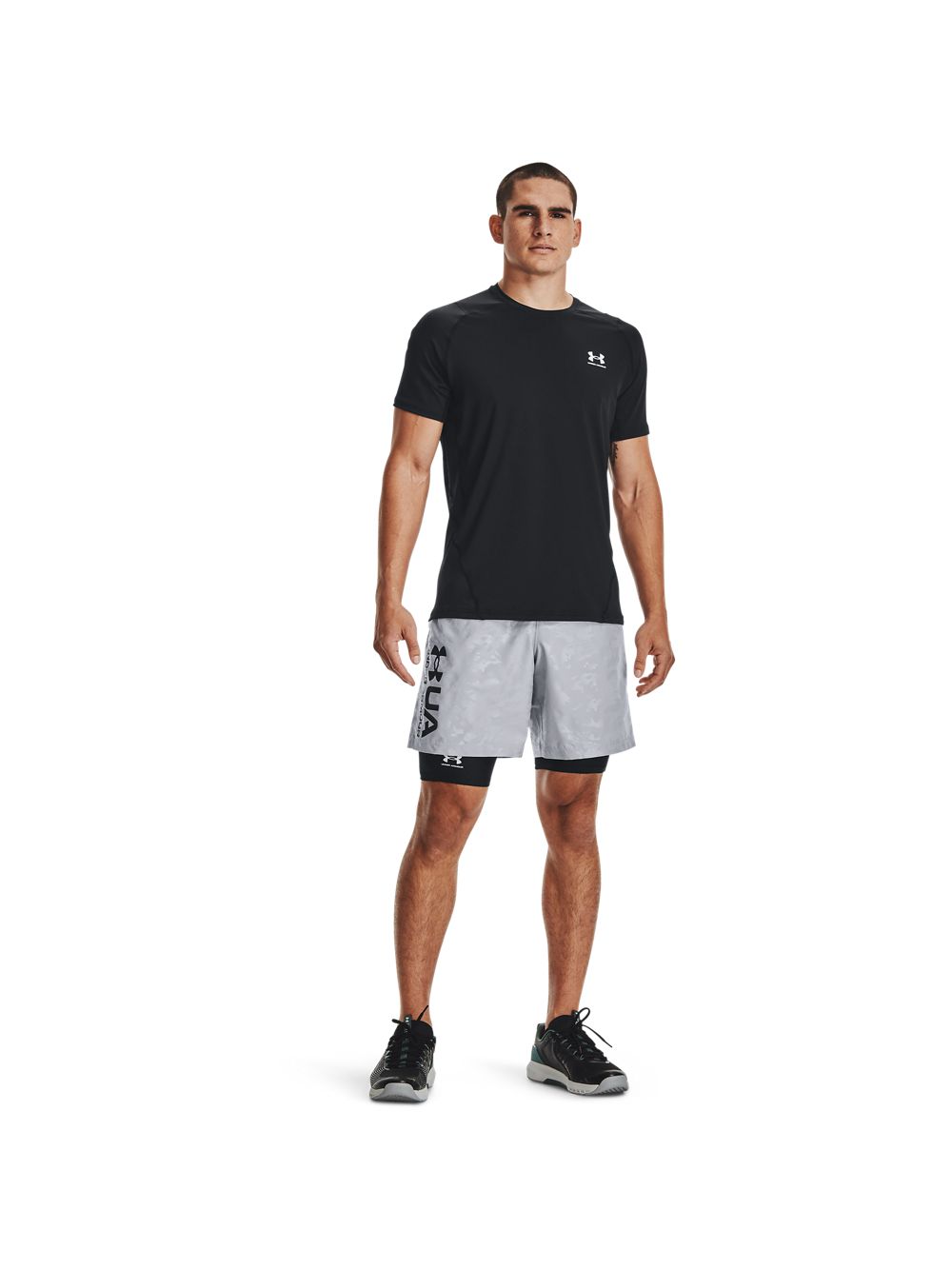 Pantaloncino Sportivo Under Armour HG ARMOUR LNG Uomo - Nero