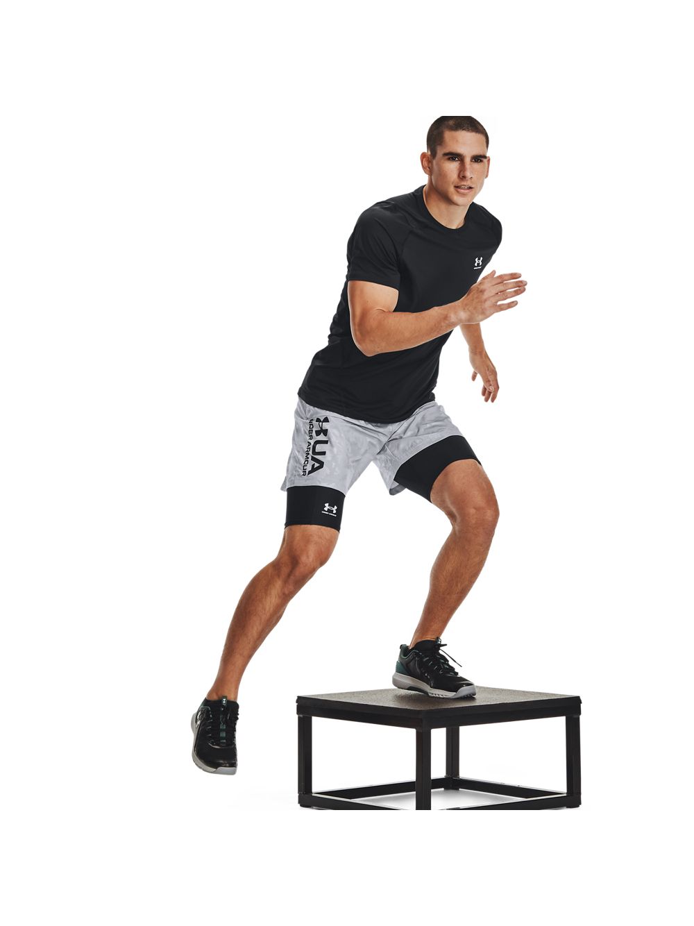 Pantaloncino Sportivo Under Armour HG ARMOUR LNG Uomo - Nero