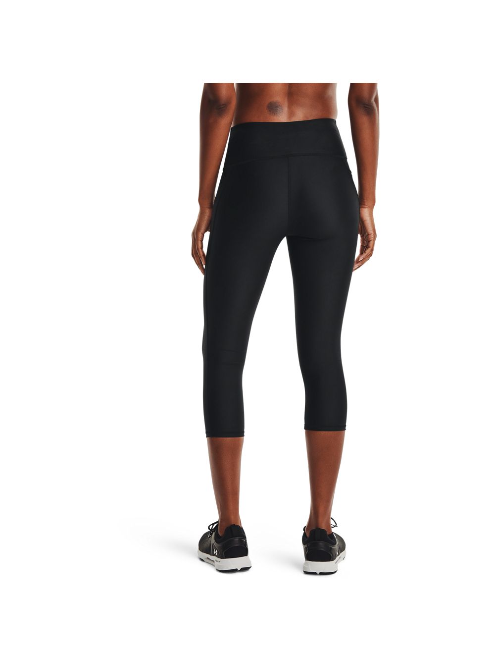 Leggings Sportivo Under Armour TECH HI CAPRI Donna - Nero