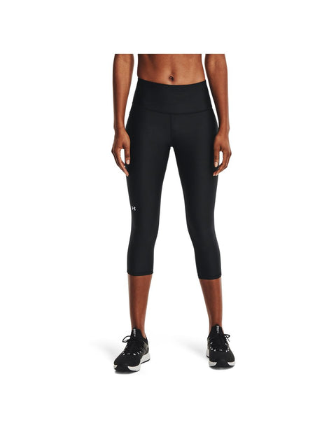Leggings Sportivo Under Armour TECH HI CAPRI Donna - Nero