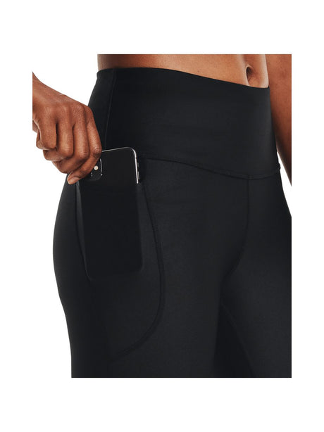 Leggings Sportivo Under Armour TECH HI CAPRI Donna - Nero