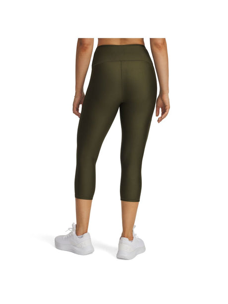 Leggings Sportivo Under Armour TECH HI CAPRI Donna - Verde