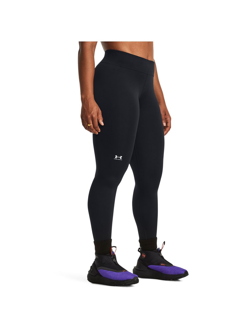 Leggings Sportivo Under Armour CG AUTHENTICS Donna - Nero