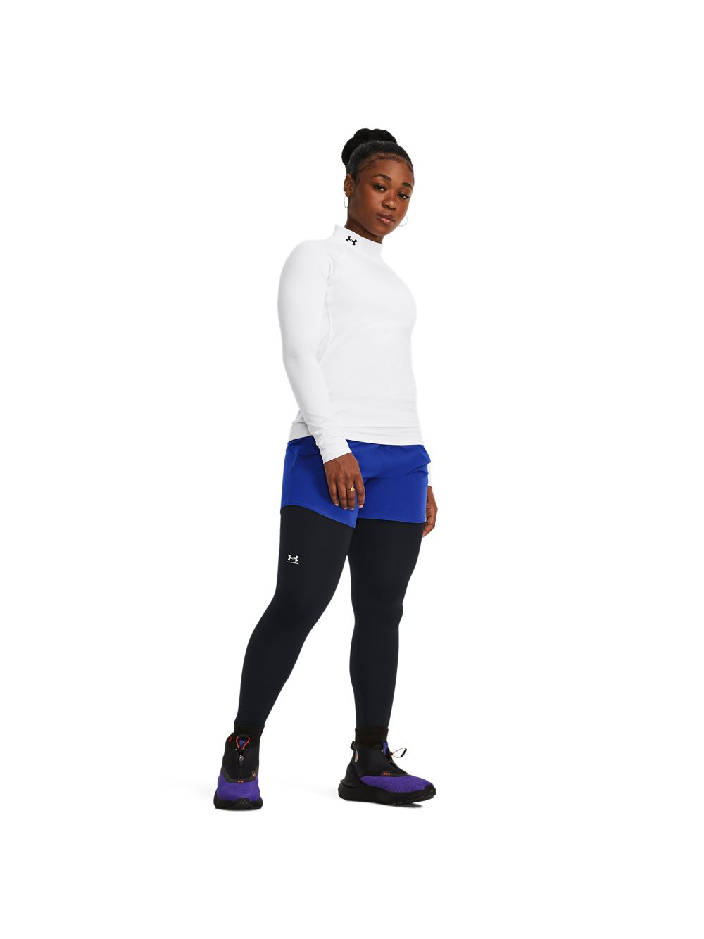 Leggings Sportivo Under Armour CG AUTHENTICS Donna - Nero