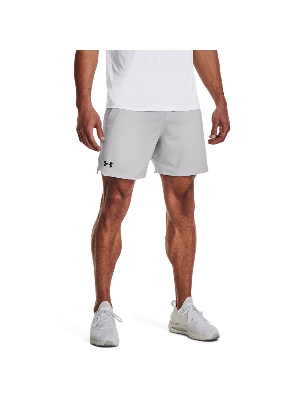 Pantaloncino Sportivo Under Armour VANISH WOVEN 6IN Uomo - Grigio