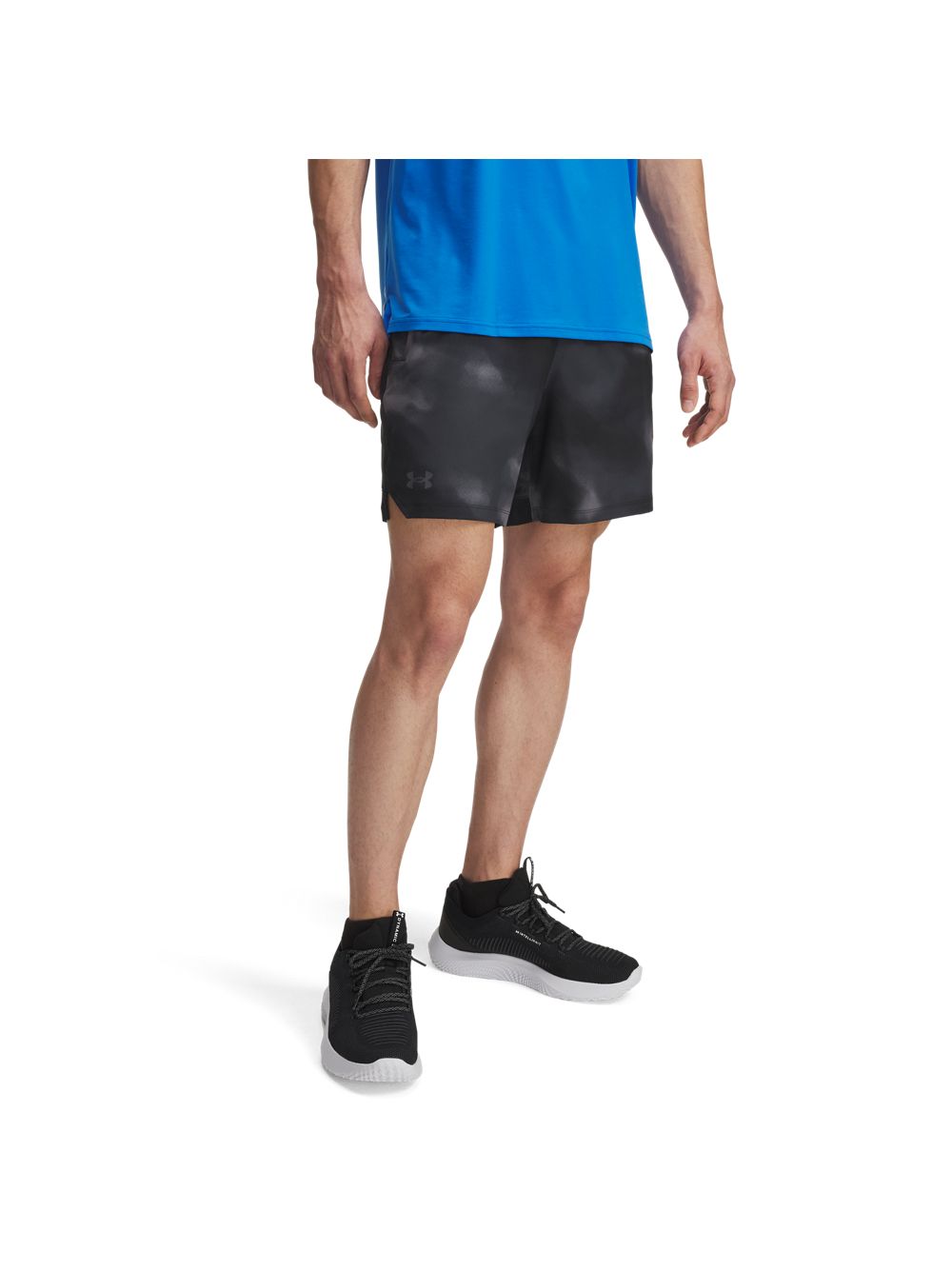 Pantaloncino Sportivo Under Armour VANISH WOVEN 6IN PRNT STS Uomo - Nero