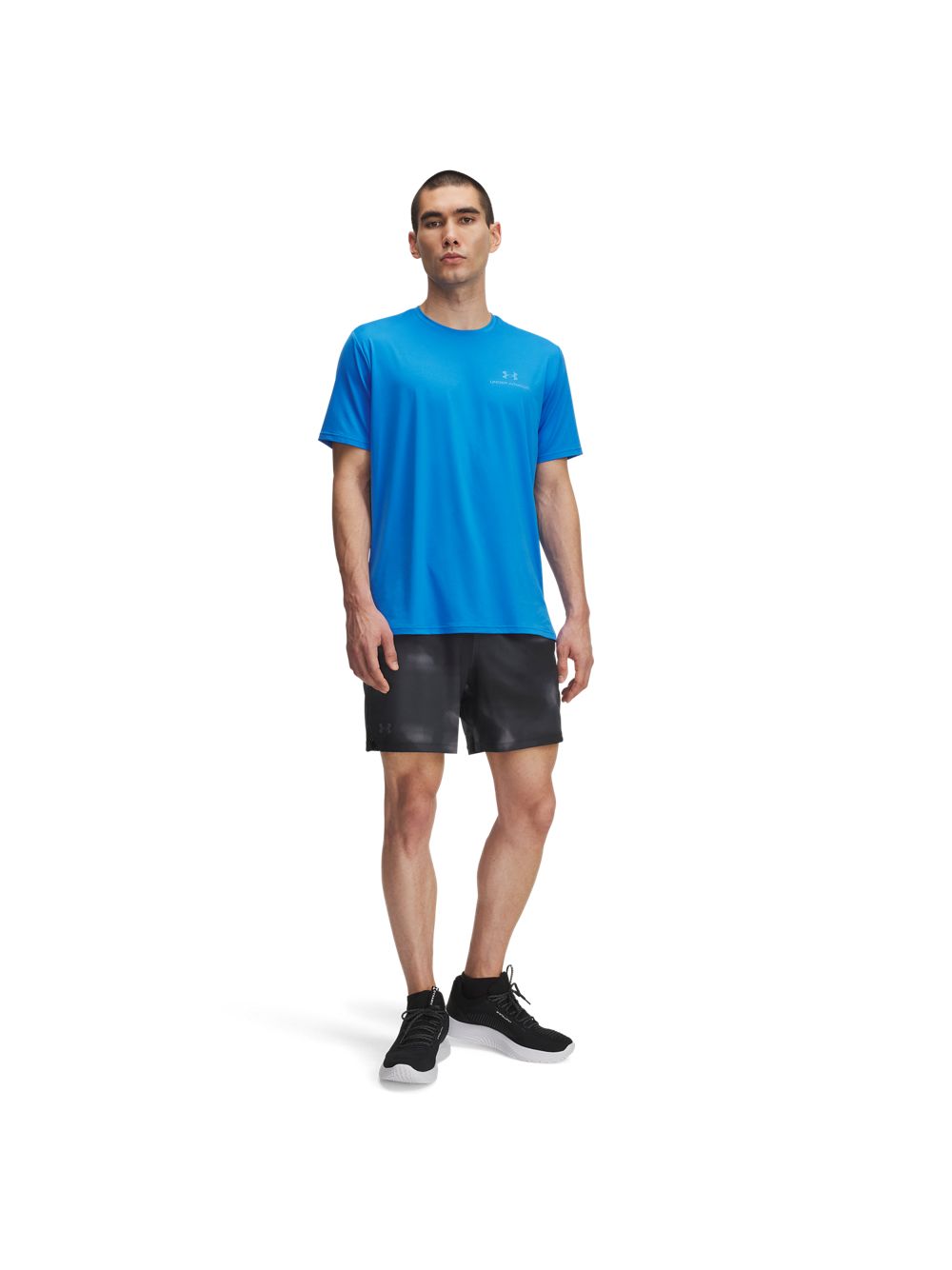 Pantaloncino Sportivo Under Armour VANISH WOVEN 6IN PRNT STS Uomo - Nero