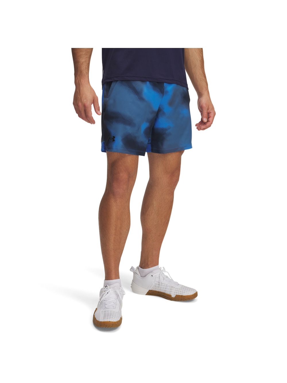 Pantaloncino Sportivo Under Armour VANISH WOVEN 6IN PRNT STS Uomo - Blu