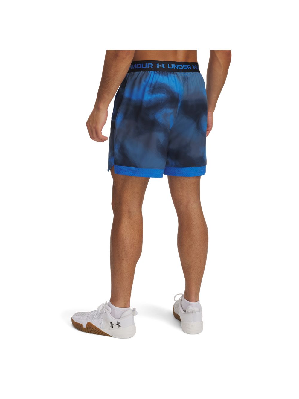 Pantaloncino Sportivo Under Armour VANISH WOVEN 6IN PRNT STS Uomo - Blu