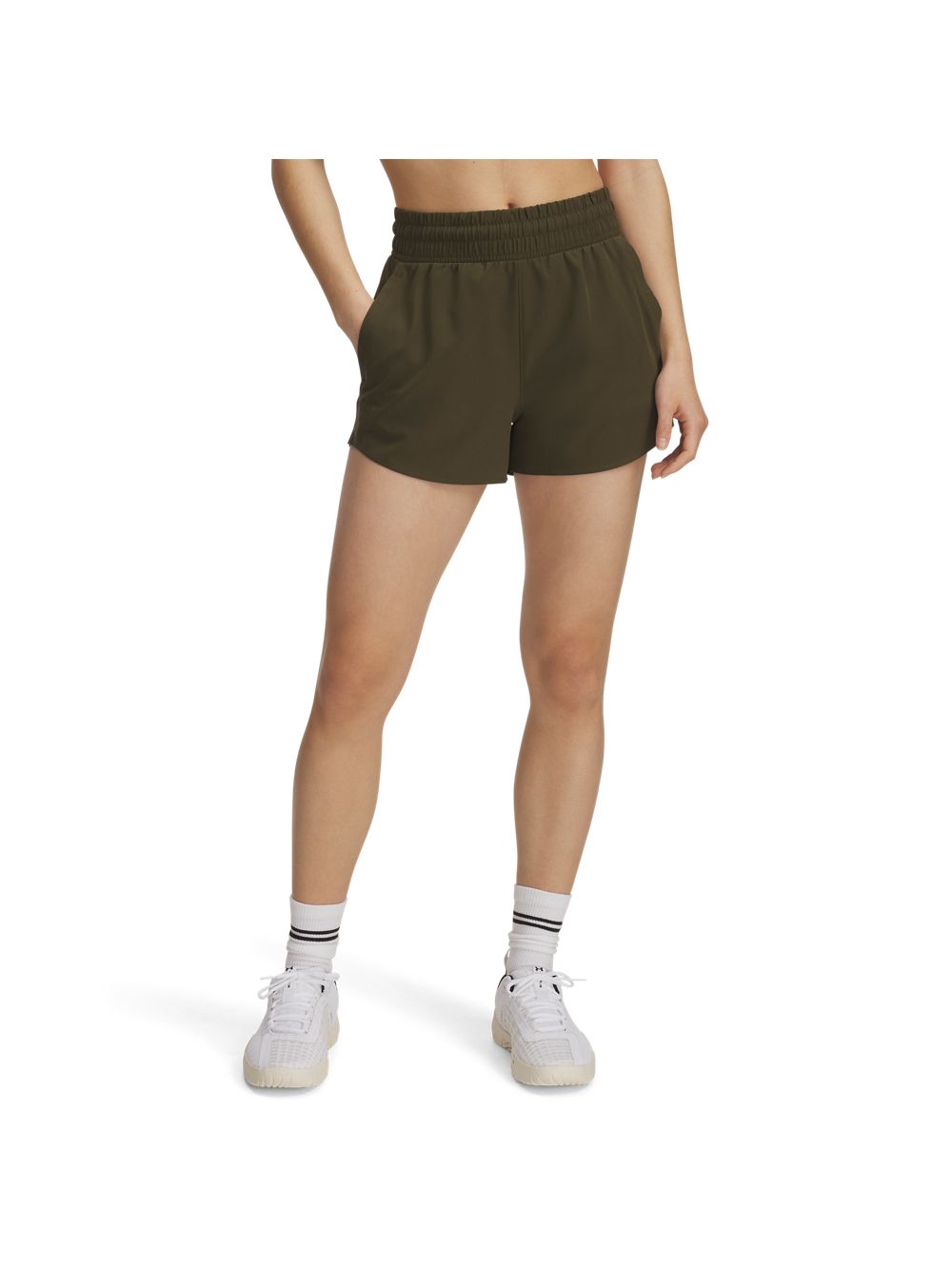 Pantaloncino Sportivo Under Armour VANISH 3IN Donna - Verde