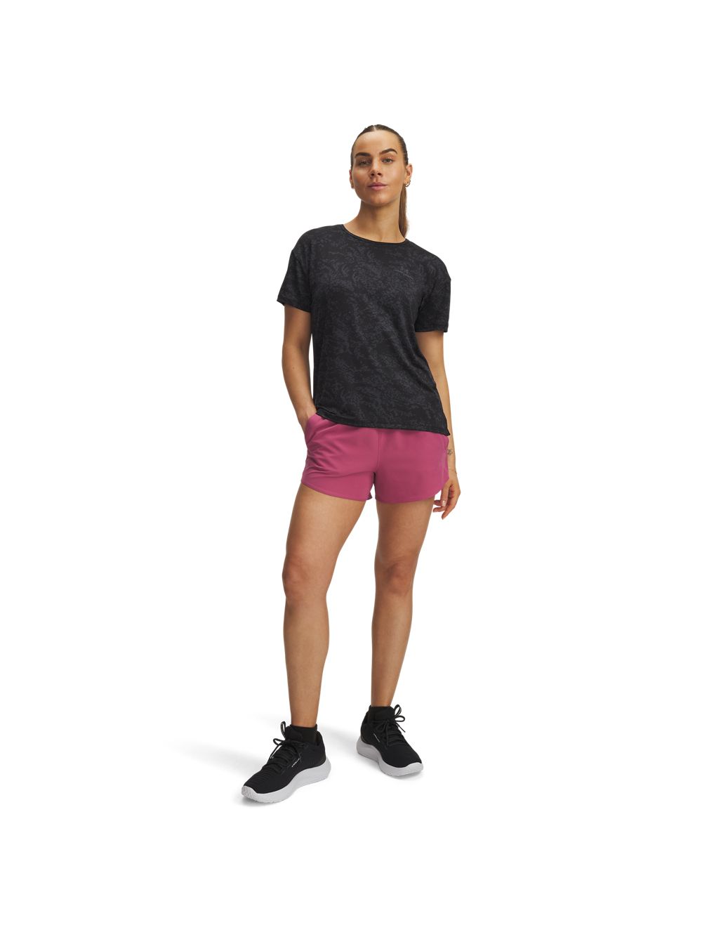 Pantaloncino Sportivo Under Armour VANISH 3IN Donna - Fuxia
