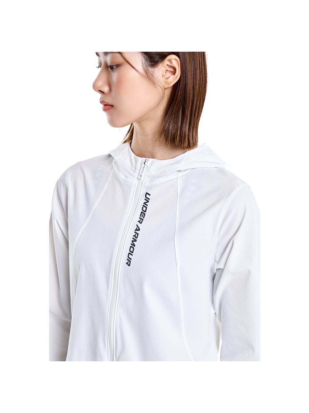 Giubbino Under Armour OUTRUN THE STORM Donna - Bianco