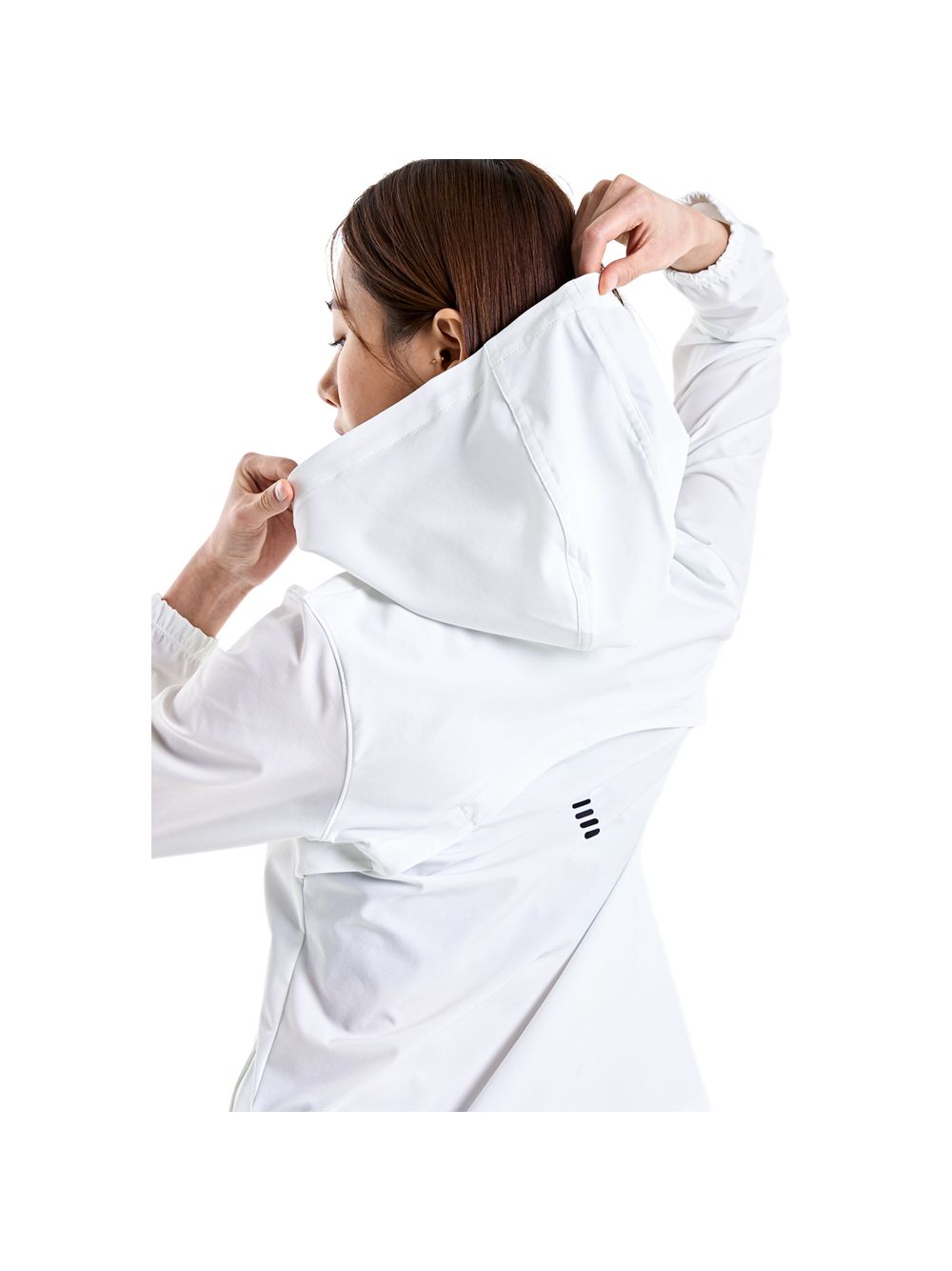 Giubbino Under Armour OUTRUN THE STORM Donna - Bianco