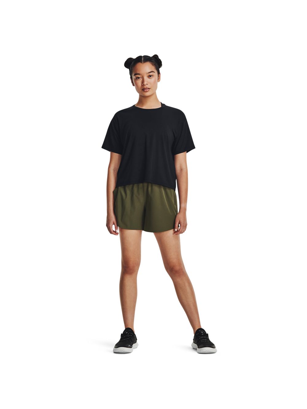T-shirt Under Armour MOTION SS Donna - Nero