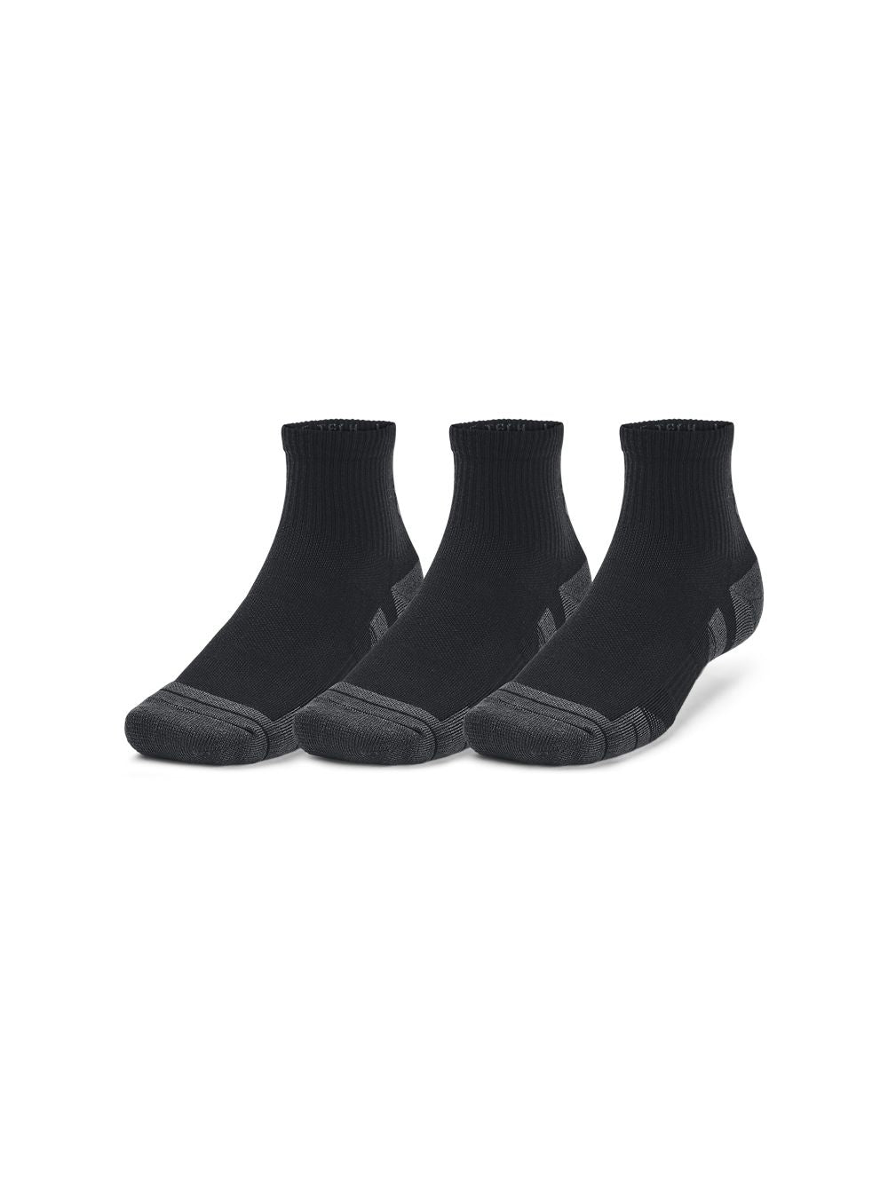 Calze Sportive Under Armour PERFORMANCE TECH 3PK QTR Unisex - Nero