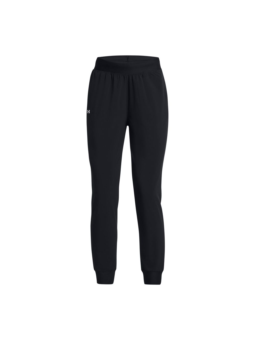 Pantalone Sportivo Under Armour RIVAL HI RISE WOVEN Donna - Nero
