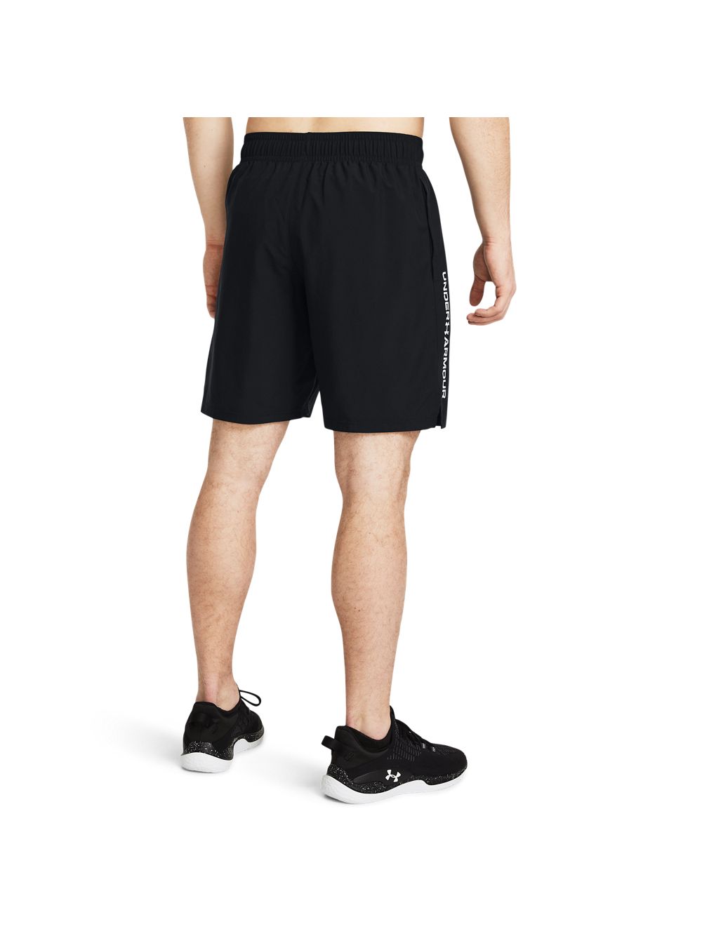 Pantaloncino Sportivo Under Armour TECH WOVEN WORDMARK Uomo - Nero