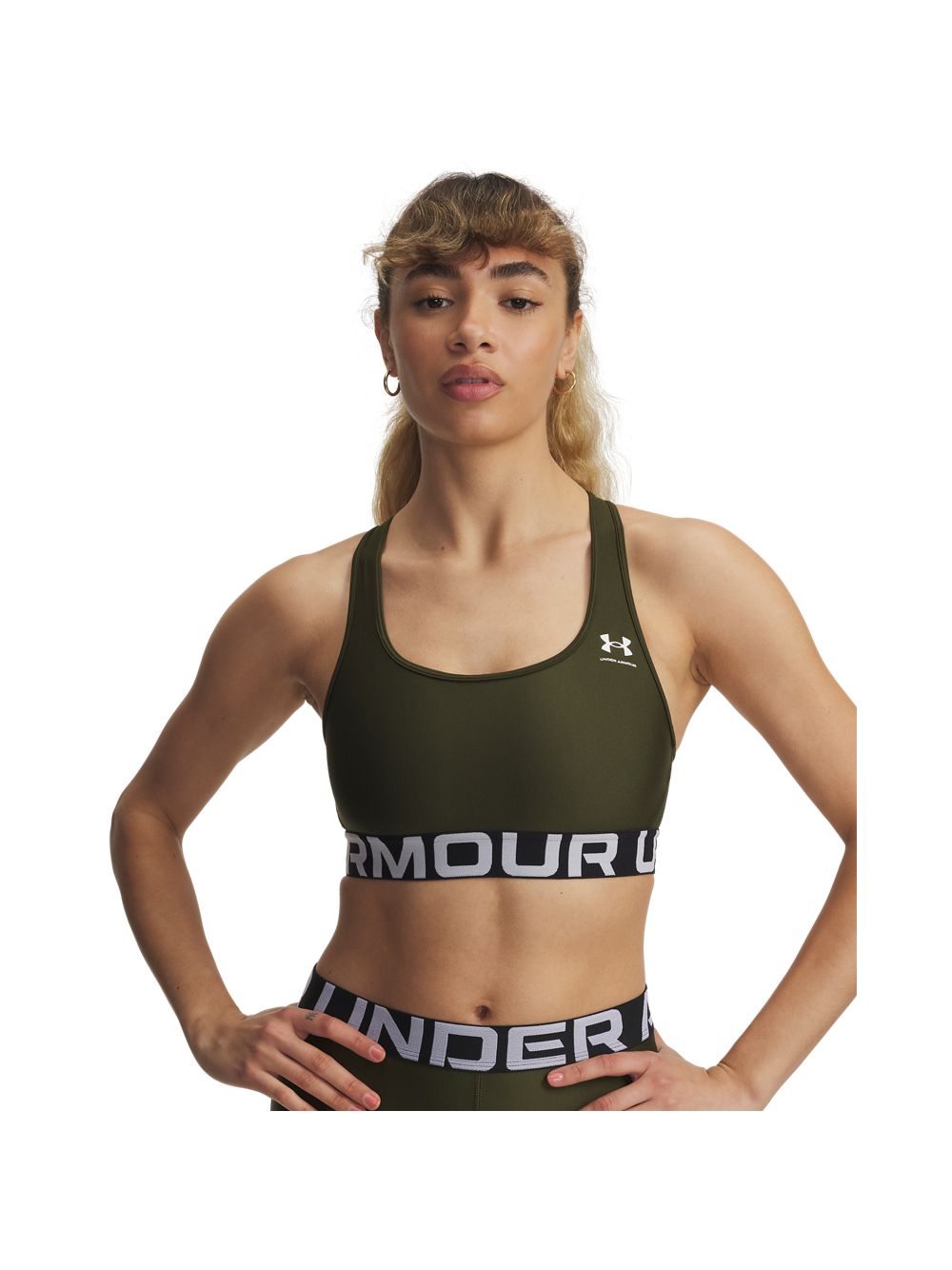 Reggiseno Under Armour HG MID BRANDED Donna - Verde