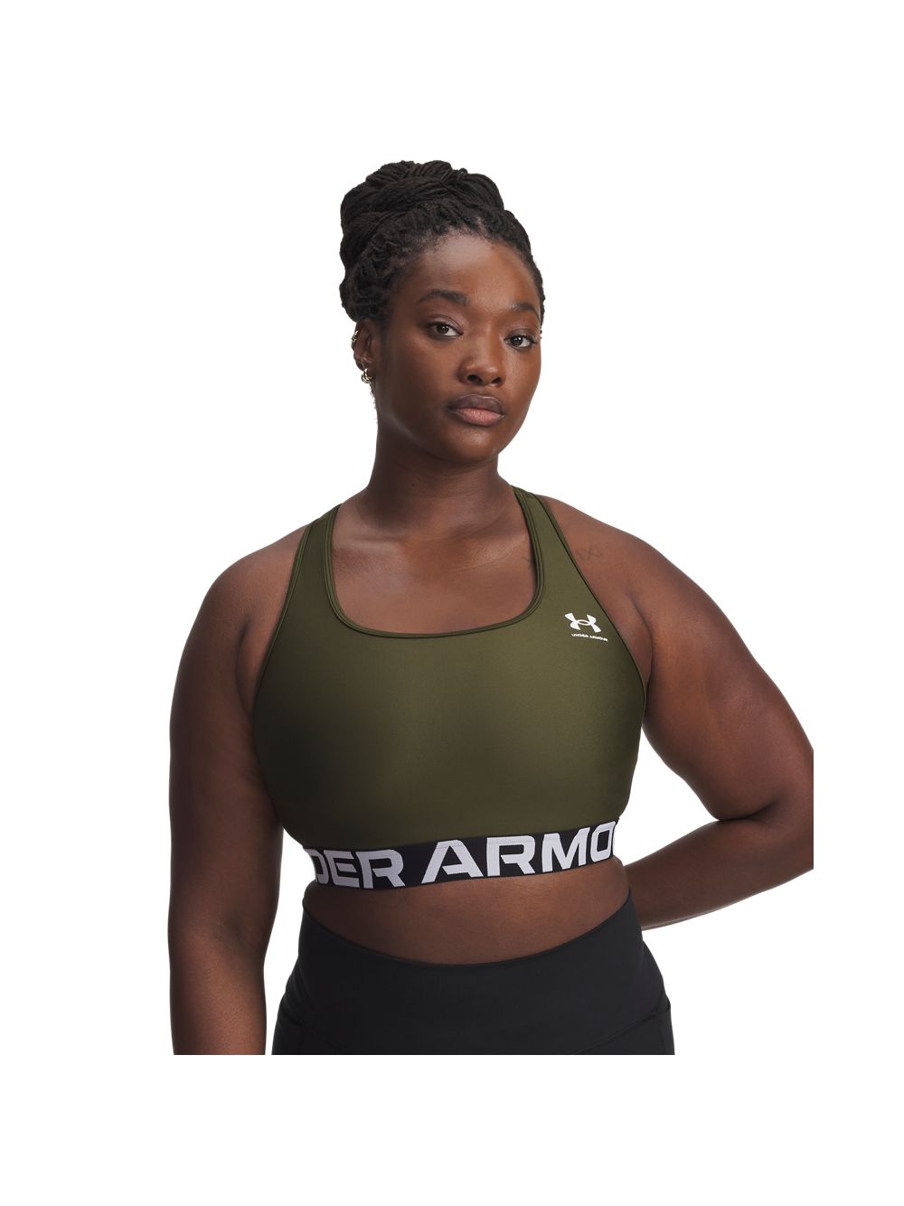 Reggiseno Under Armour HG MID BRANDED Donna - Verde