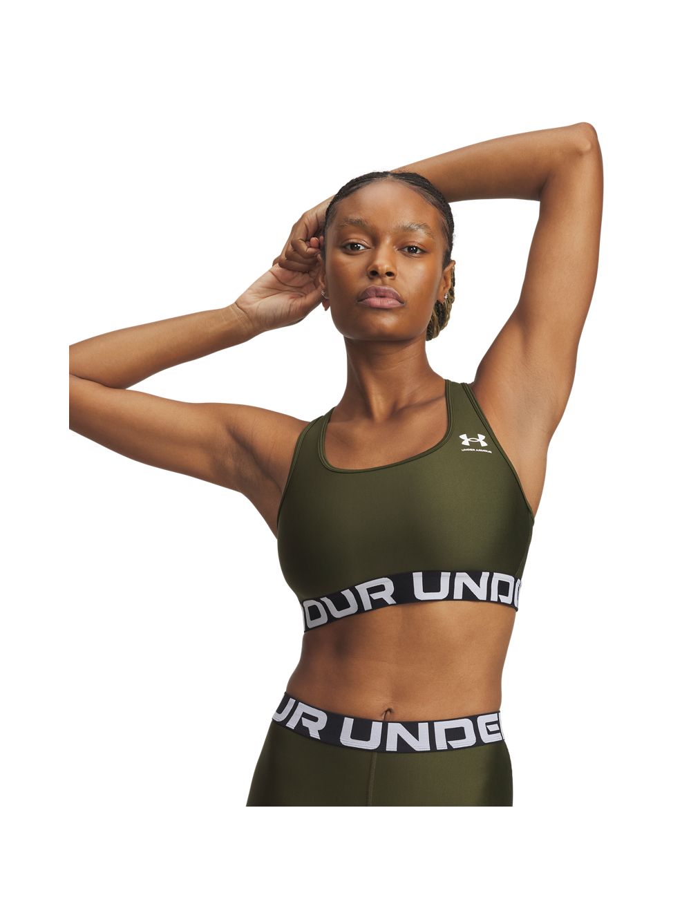 Reggiseno Under Armour HG MID BRANDED Donna - Verde