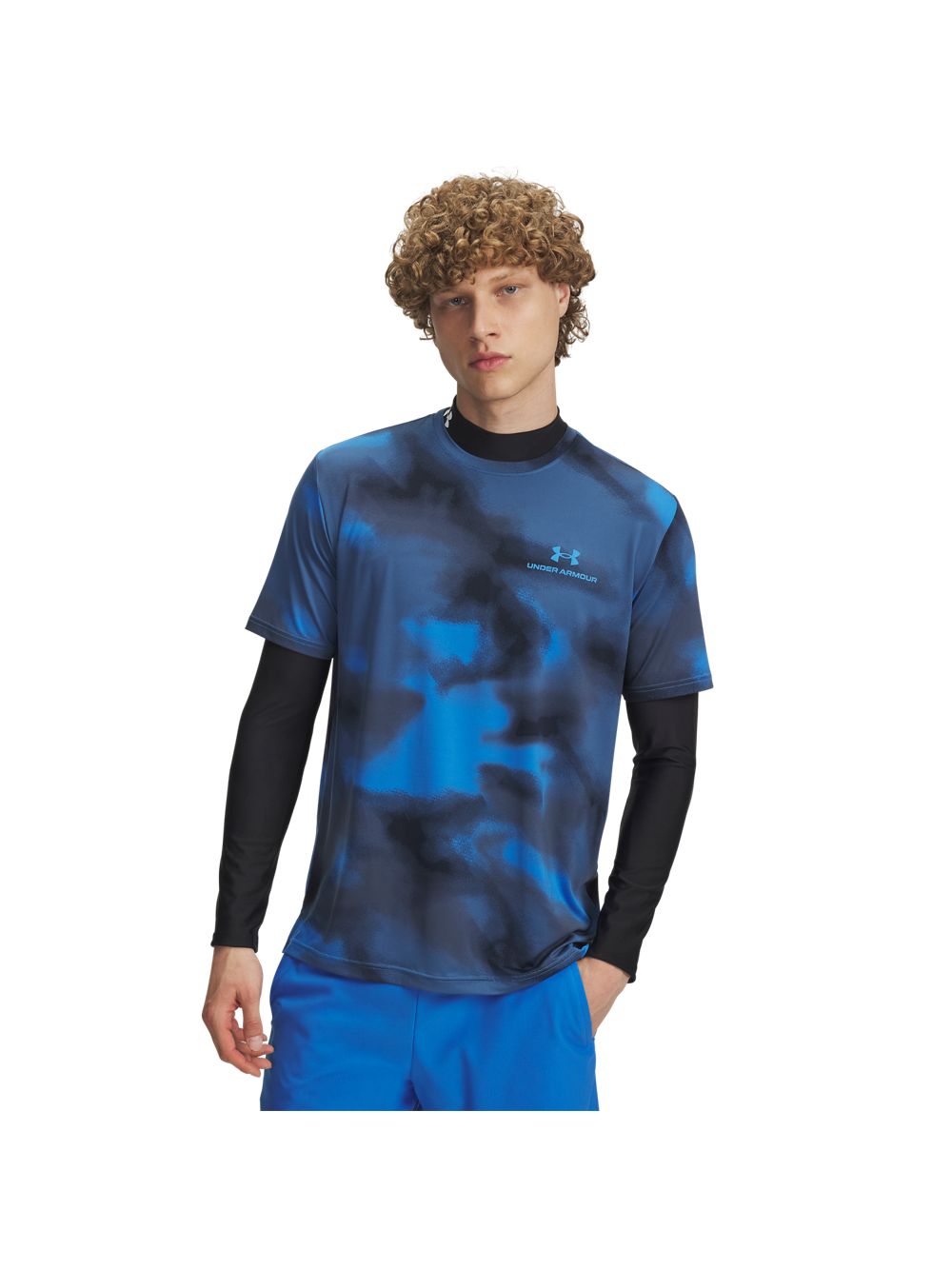 T-shirt Under Armour VANISH ENERGY PRINTED SS Uomo - Blu