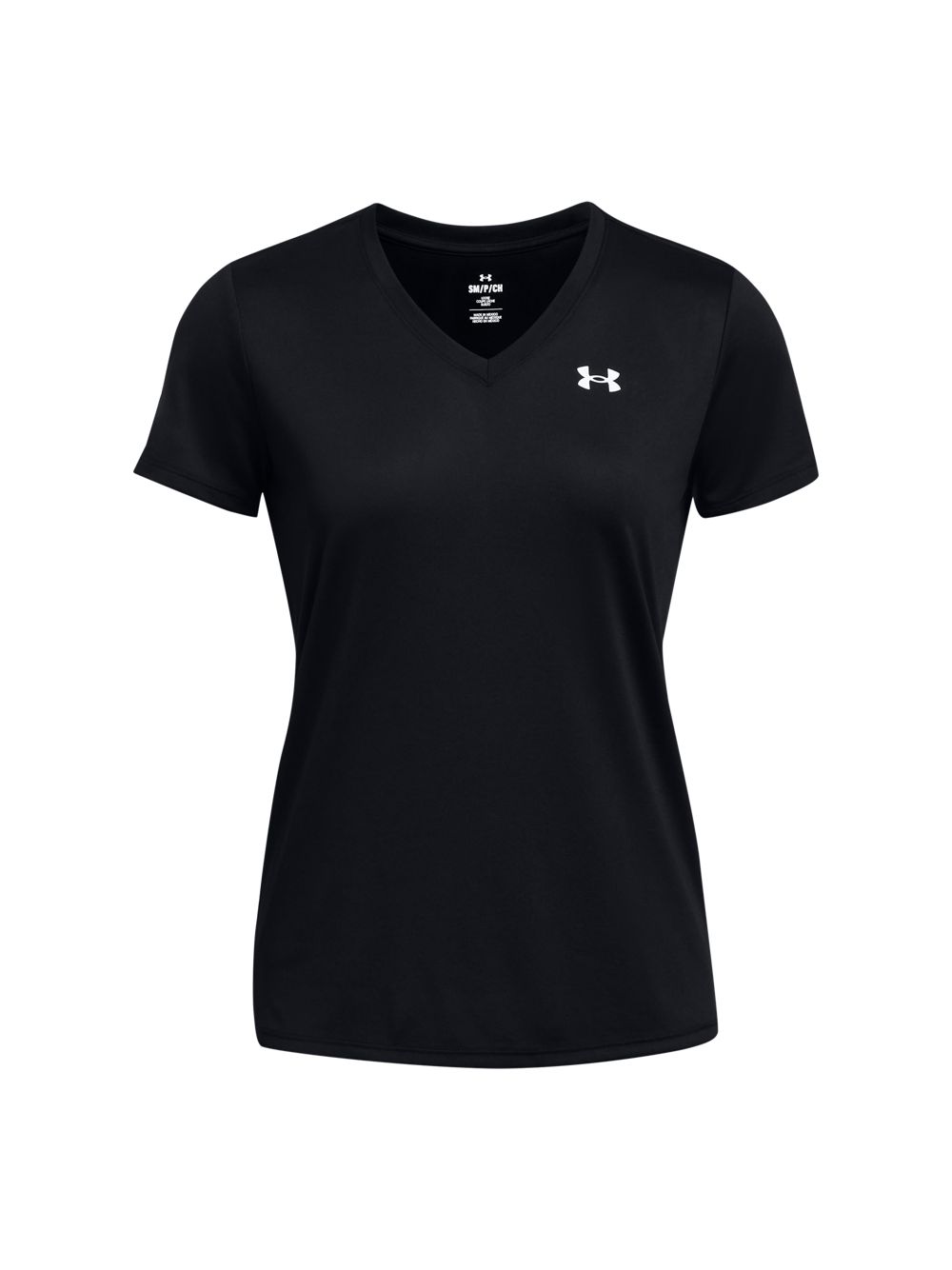 T-shirt Under Armour TECH SSV- SOLID Donna - Nero