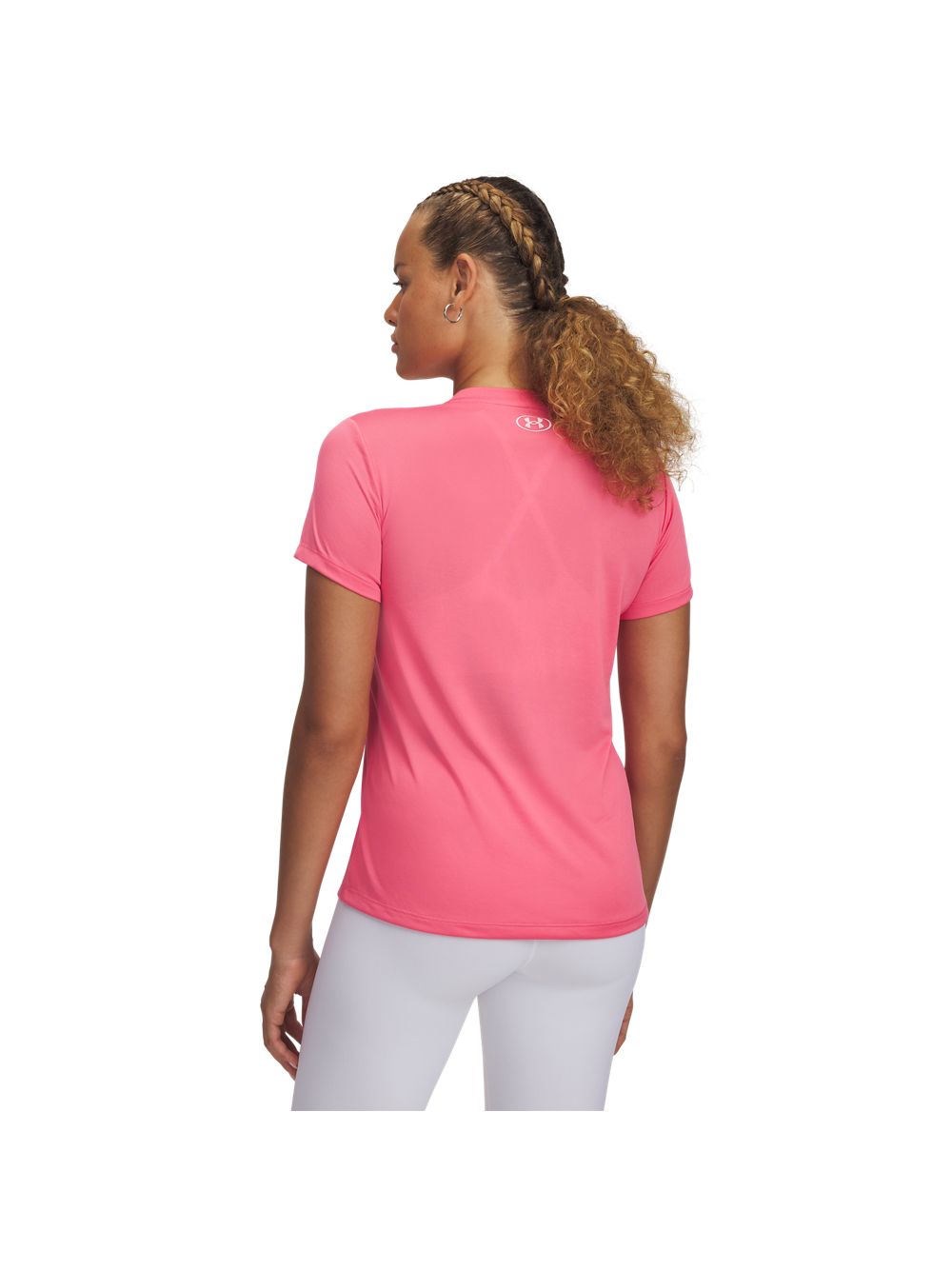 T-shirt Under Armour TECH SSV- SOLID Donna - Rosa