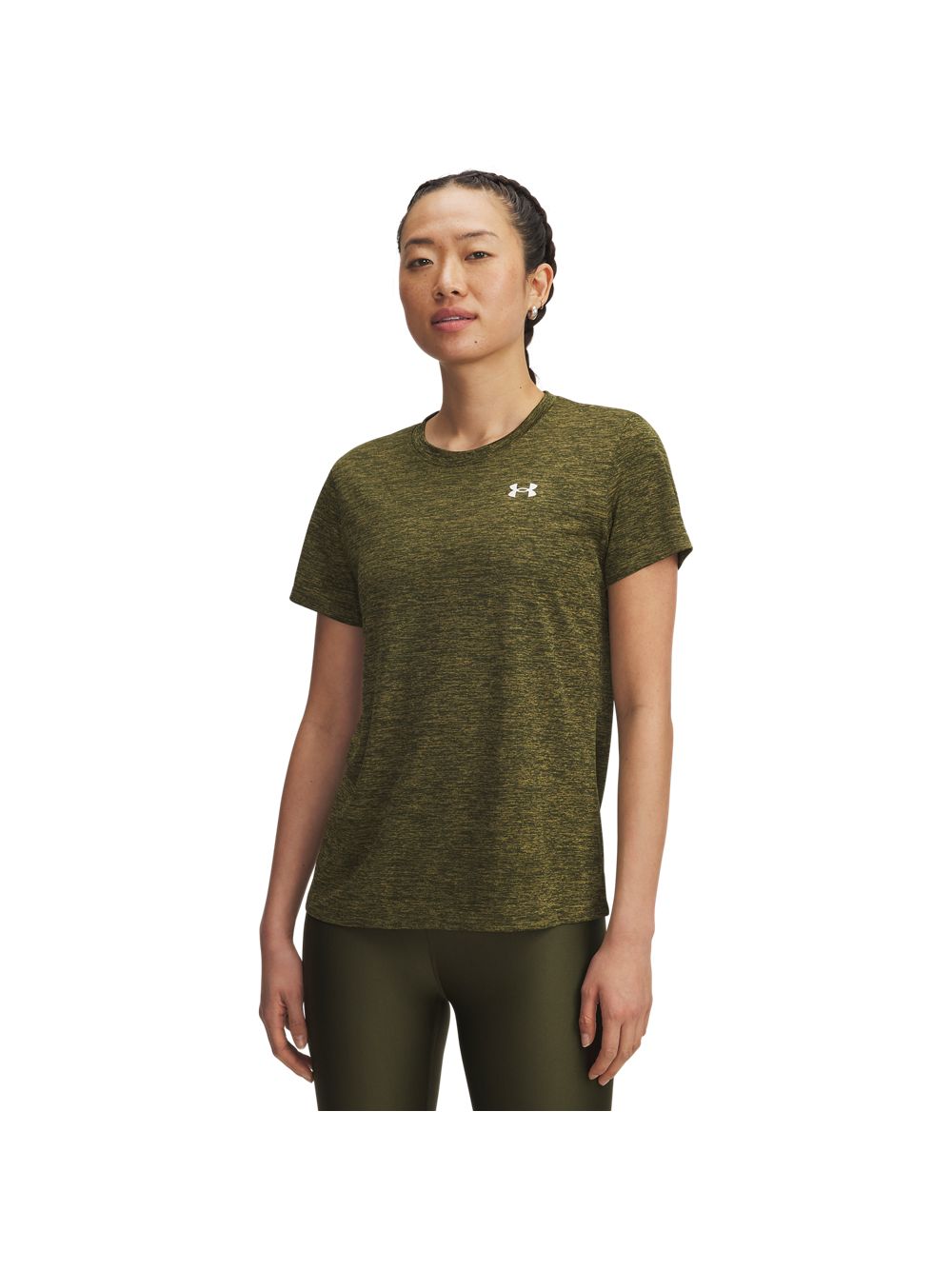 T-shirt Under Armour TECH SSC- TWIST Donna - Verde