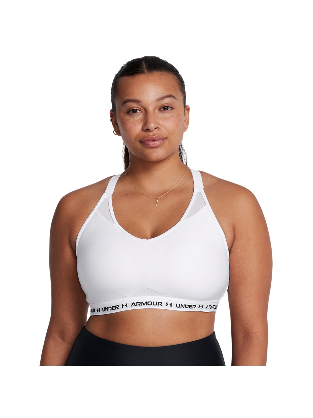 Top Sportivo Under Armour CROSSBACK LOW Donna - Bianco