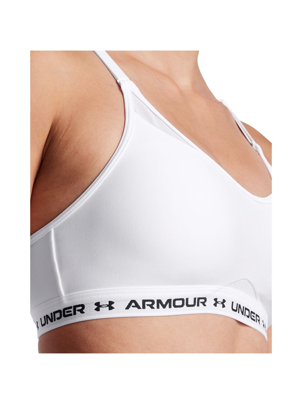 Top Sportivo Under Armour CROSSBACK LOW Donna - Bianco
