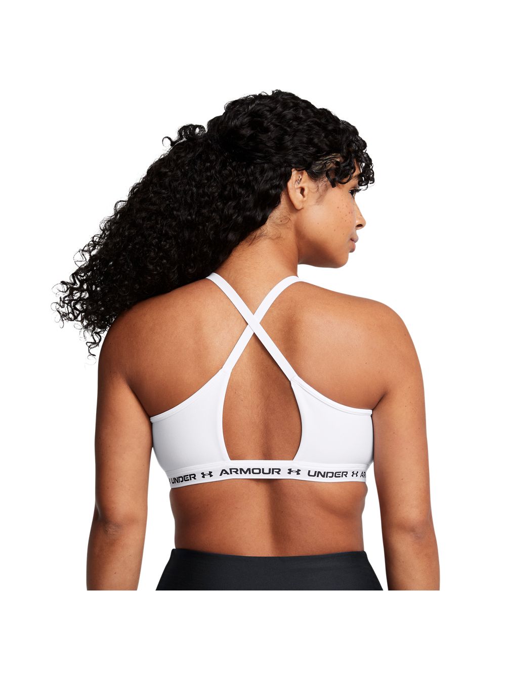 Top Sportivo Under Armour CROSSBACK LOW Donna - Bianco