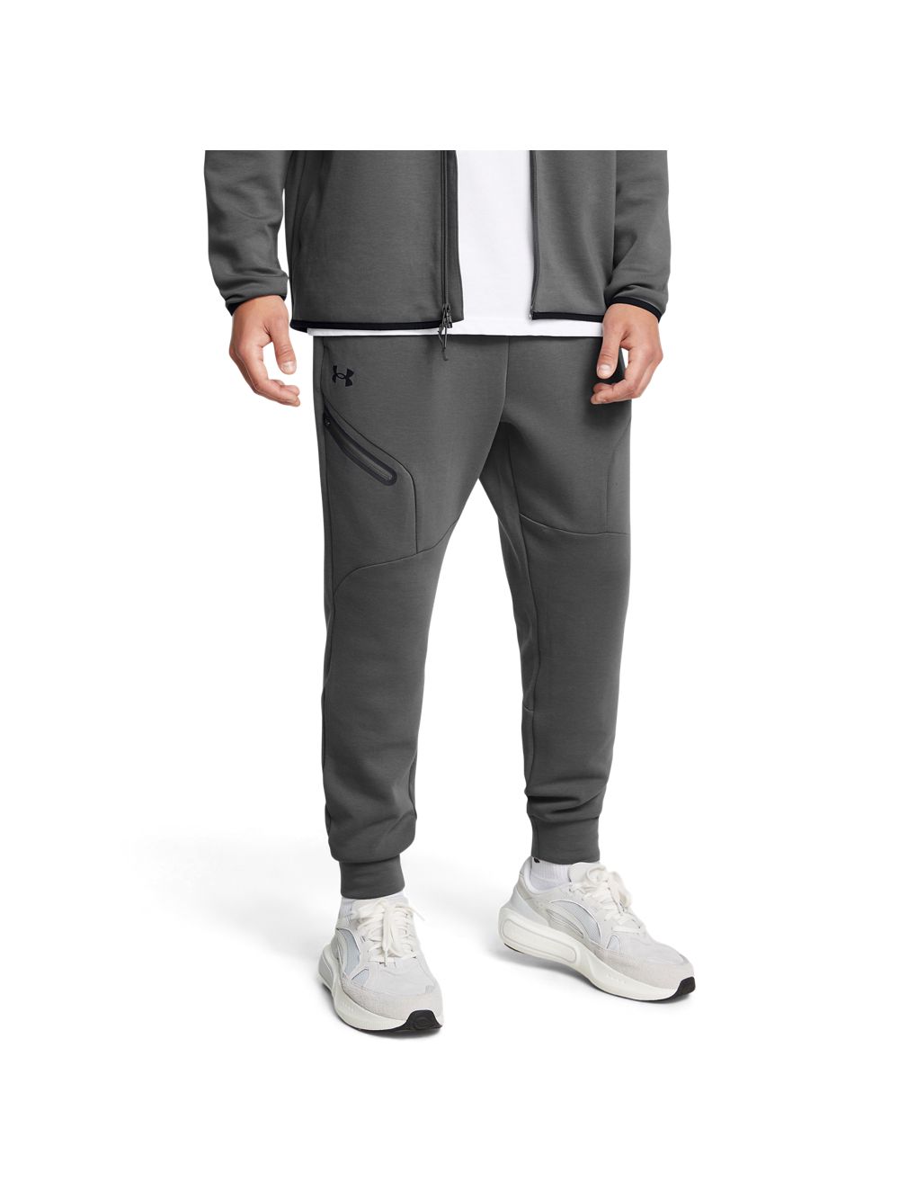 Pantalone Felpa Under Armour UNSTOPPABLE FLC JGR EU Uomo - Grigio