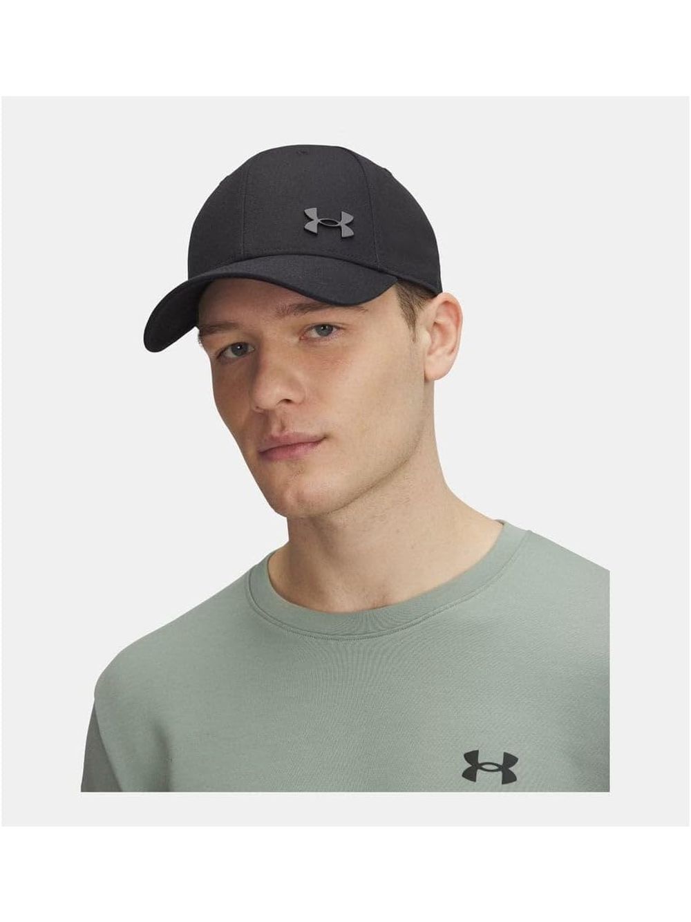 Cappello Under Armour m essential low metal adj Uomo - Nero