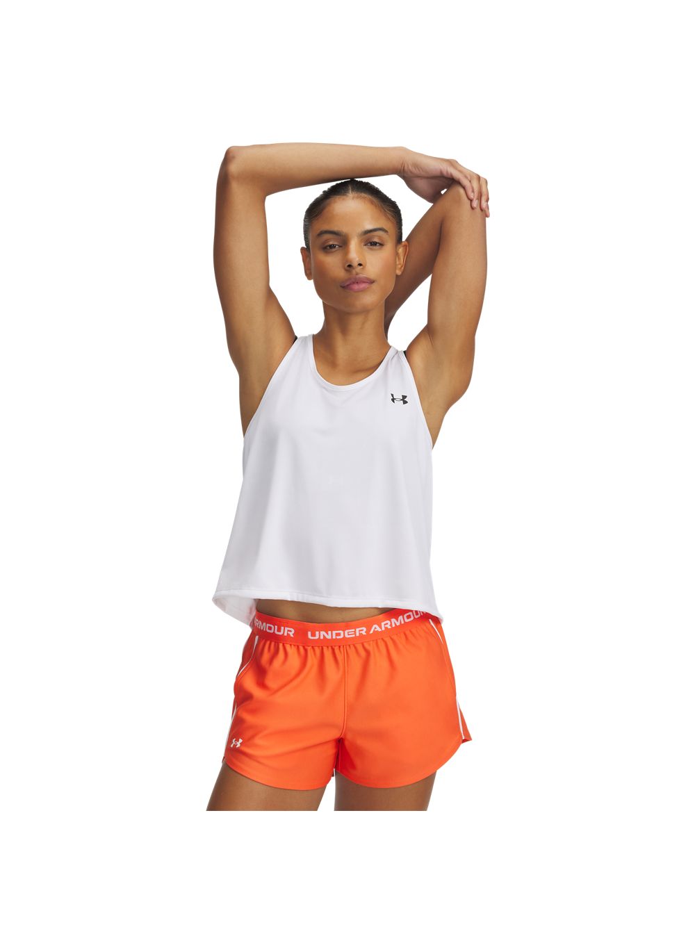 Canottiera Sportiva Under Armour TECH SWING Donna - Bianco