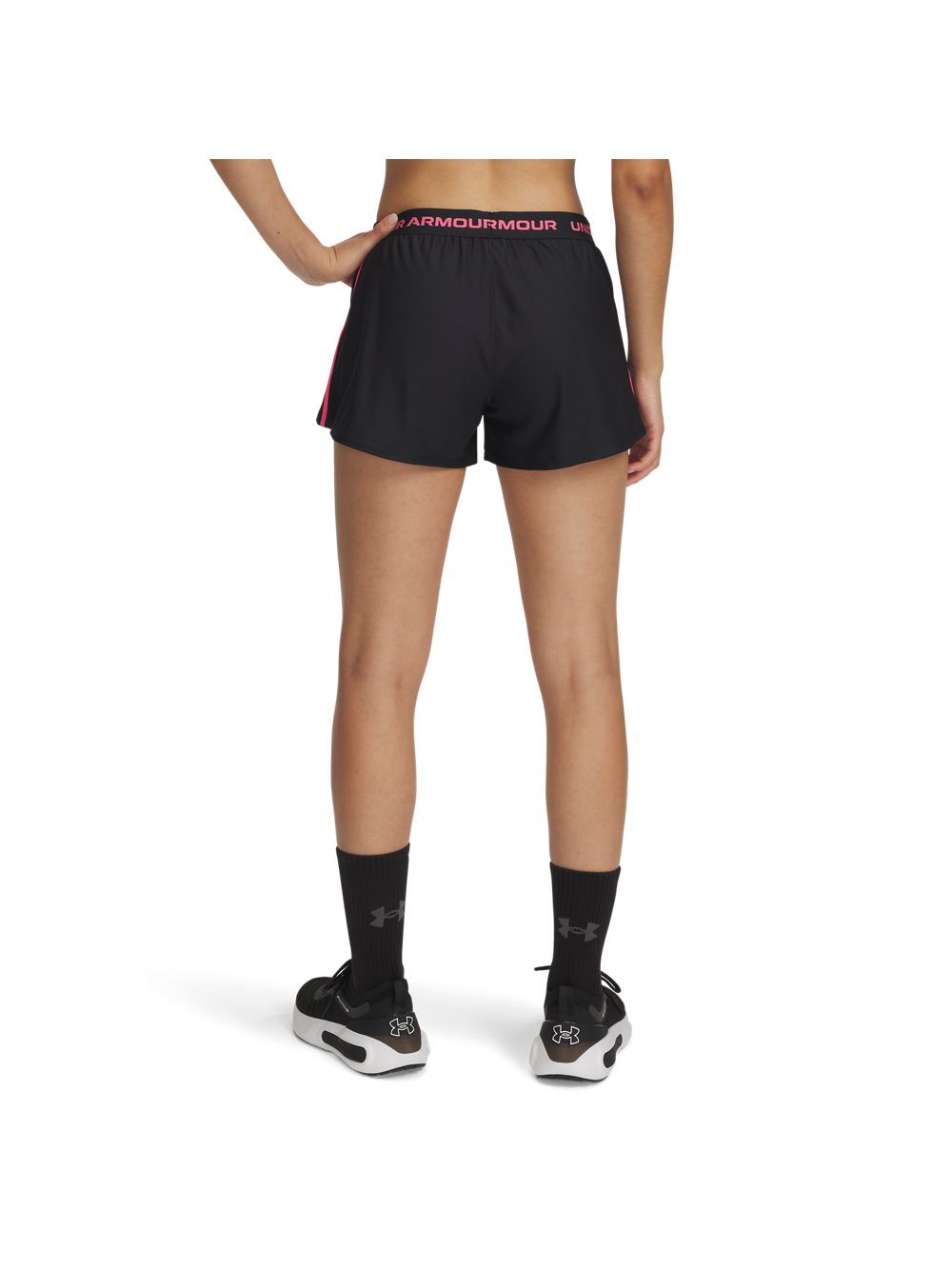 Pantaloncino Sportivo Under Armour TECH PLAY UP Donna - Nero