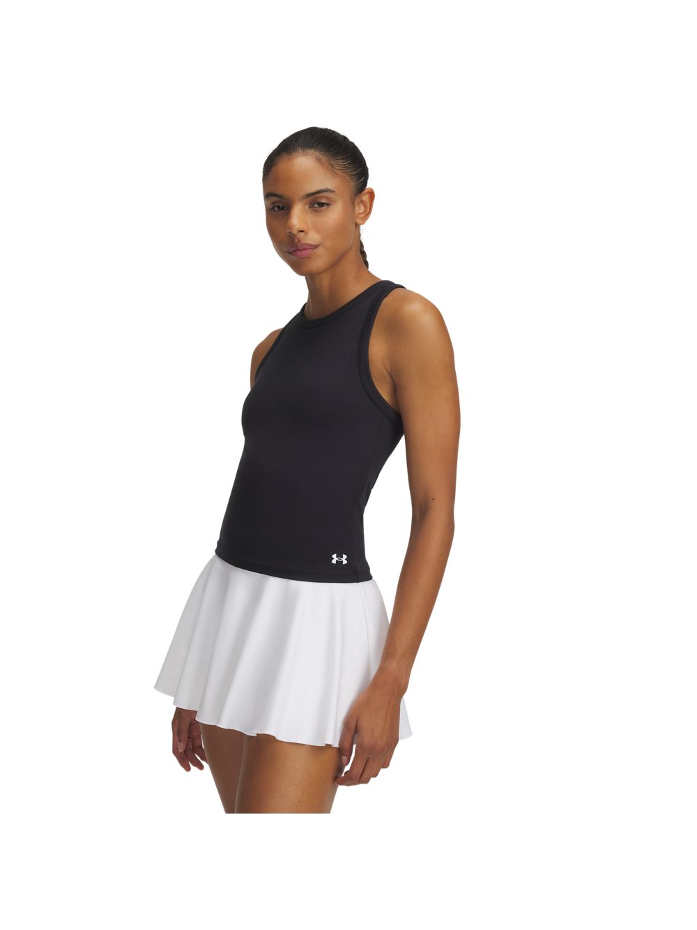 Canottiera Sportiva Under Armour MOTION HIGH NECK Donna - Nero