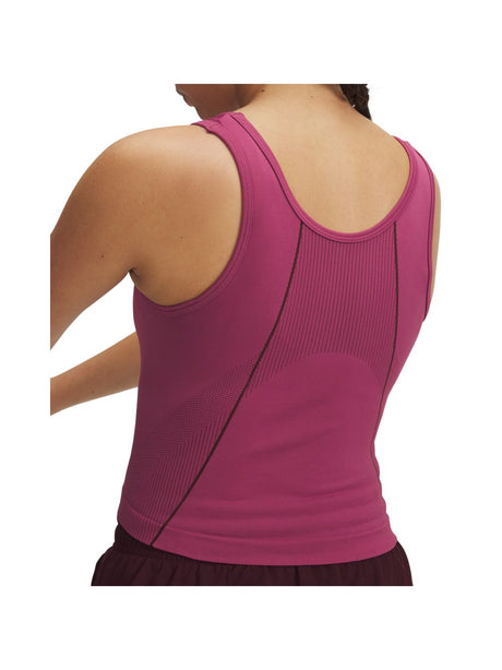 Canottiera Sportiva Under Armour VANISH SEAMLESS Donna - Fuxia