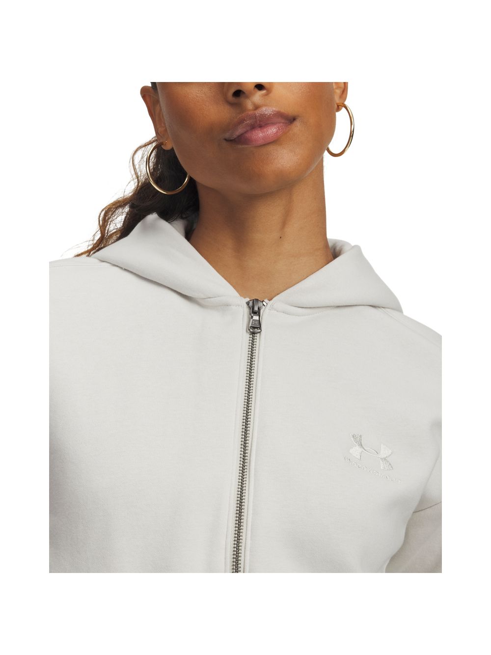 Felpa Under Armour ICON VIDA FLC Donna - Bianco